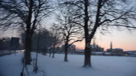 dulwich college and snow traffic slow