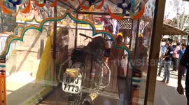 Indian villagers worship mysterious Royal Enfield Bullet motorcycle