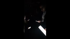 Blackout on broken down TfL train