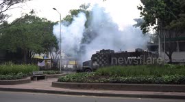Riots in Pedagogica National University in Bogotá