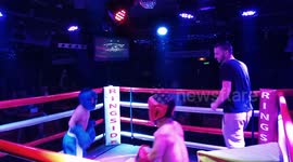 Manila's dwarf boxing bar slammed by campaigners