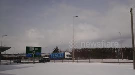 Qatar QR29 Doha to Edinburgh arrival 4k