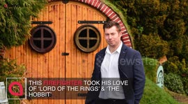 Firefighter starts business selling bespoke Lord of the Rings-style hobbit holes