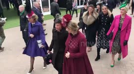 Zara Tindall at Cheltenham Festival 2018