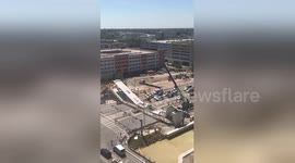 Pedestrian bridge collapses in Miami