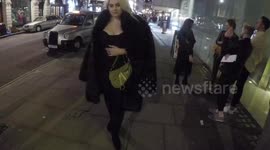 Britain's Leading Plus Sized Model Felicity Hayward Has Fun With A friend 