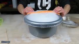 Video shows experiments you can perform with dry ice