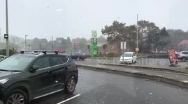 Snow Bournemouth cars