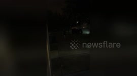 Newsflare Edit - Man runs through rain just to get hit in the nuts