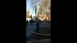 House fire Westbury 3/19/2018