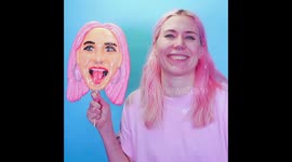 Narcissists can now get their entire face made out of a giant lollipop