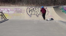 180 Fail on a scooter