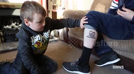 Dad gutted Saturday Night Takeaway could be axed after tattoo of duo