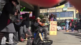 Singing in the spring of Seattle