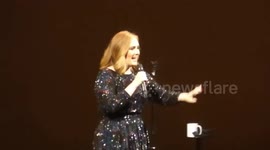 Adele -  FUNNY Selfie with 2 fans on stage in Ziggo Dome Amsterdam  June 6, 2016