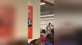 Newsflare Edit - Walmart in cullman al hail storm 2018 https://t.co/cQGgA0QFtR