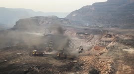 The Burning city in India Jharia Coal mines