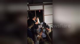 Newsflare Edit - Screaming woman undergoes an exorcism after being 'possessed by previous home owner'