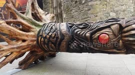 The Waterford Viking Sword Carved From A Tree