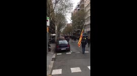 Catalan protest Barcelona