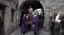Procession of Holy Friday in Pasajes de San Juan - Vierne Santo en Pasajes de San Juan