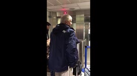 Locked in at Manchester airport