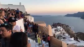 These people applaud the setting of the sun every day