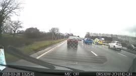 A3 crash today 28 march
