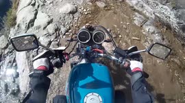 GoingEastwards - Stopping underneath a waterfall