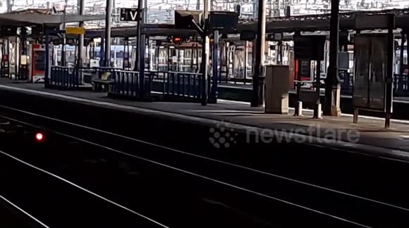 French stations abandoned as rail company begins two months of strike action