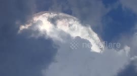 Is it a UFO? Spooky cloud apparition terrifies onlookers