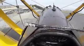 Bi Plane Inverted Skydive Exit