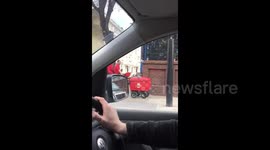 Newsflare Edit - First class postmen having a bit of fun!