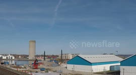 Vordingborg silo demolition gone wrong.