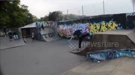 Painful Accident while skating