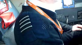 Taking off a plane: pilot's POV