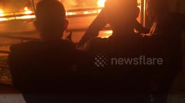 Lightning fireworks is a Greek Easter custom