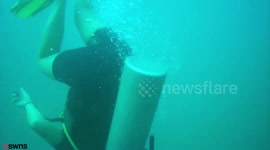 Volunteers stunned after finding pack of Walkers crisps dating back 30 YEARS washed up on British beach
