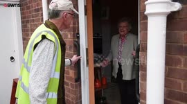 Much loved milkman retires after 60 years of delivering more than seven million pints