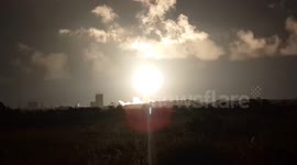 Launch of Ariane 5 Space Rocket in French Guyana