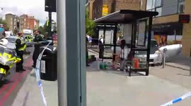 Car colision today in Hackney