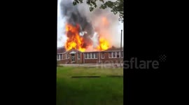 Houlka, Mississipi School Fire 501 Griffen Ave 7/30/2014