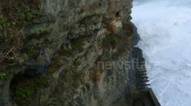 Big wave in Biarritz and Anglet 