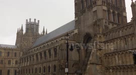 Hurricane Bertha Storm Cell over Ely Cambridgeshire Sunday 10 August 2014 - same tornado cell