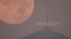 Supermoon in Bulgaria