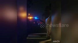 Newsflare Edit - High speed chase on 405 comes to an end and i got a front row seat ????#Abc7eyewitness #KABC7 #CBSLA https://t.co/40AjLGrzzb