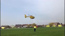 Air ambulances on scene after car hits six pedestrians in Essex