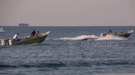 Smugglers Race Across To Iran From Oman