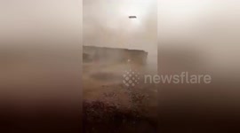 Powerful tornado rips through Algerian city, destroying homes