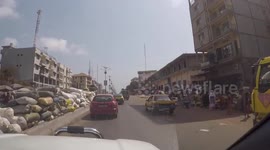 Road safety - West Africa where safety on the road is not about limiting the speed limit to 80km/h